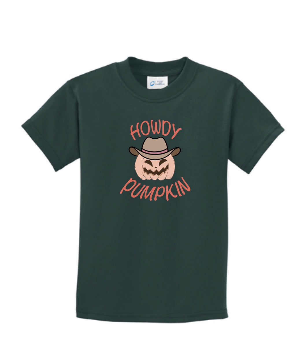 Youth Howdy Pumpkin Tee