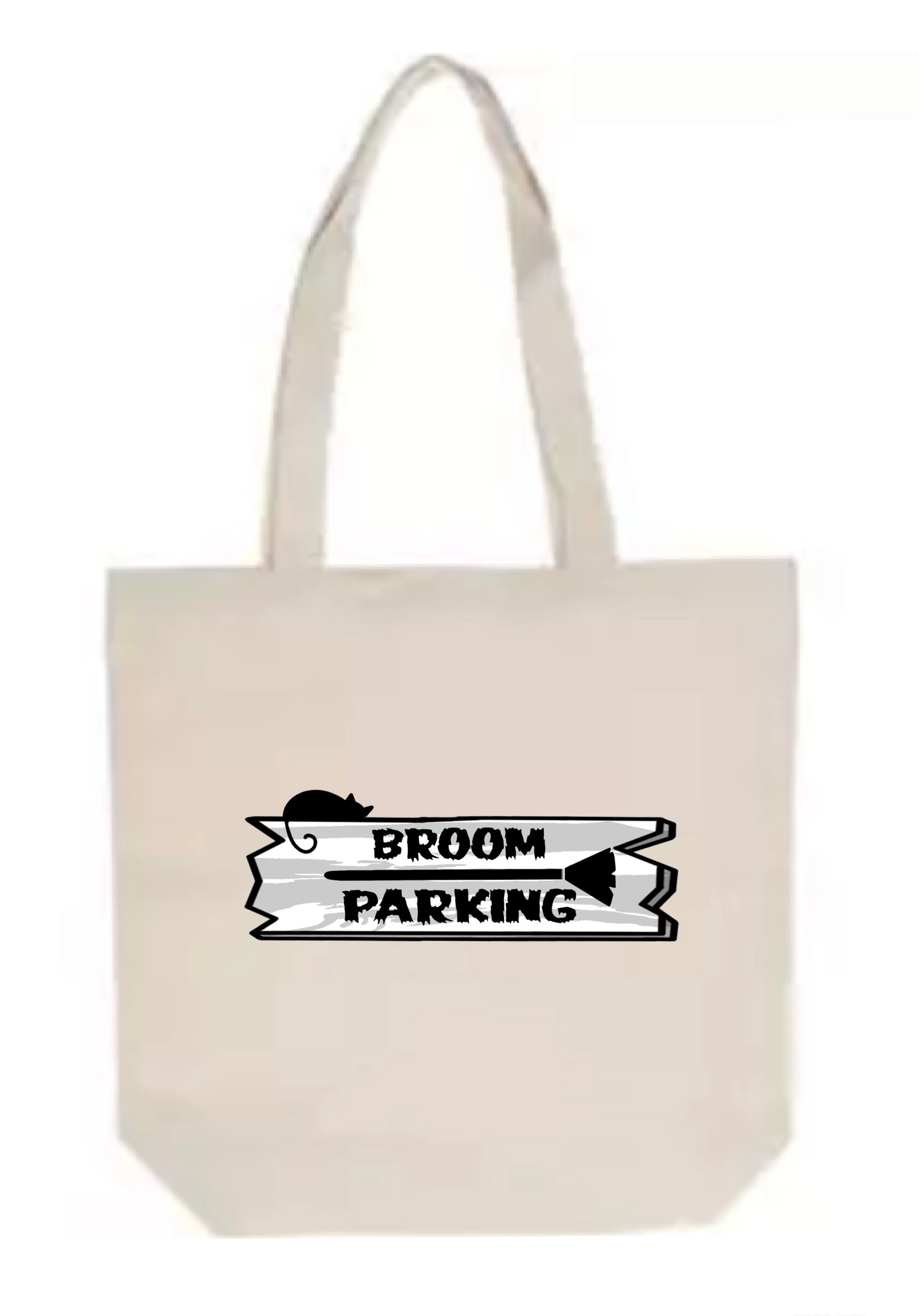 Broom Parking Tote Bag