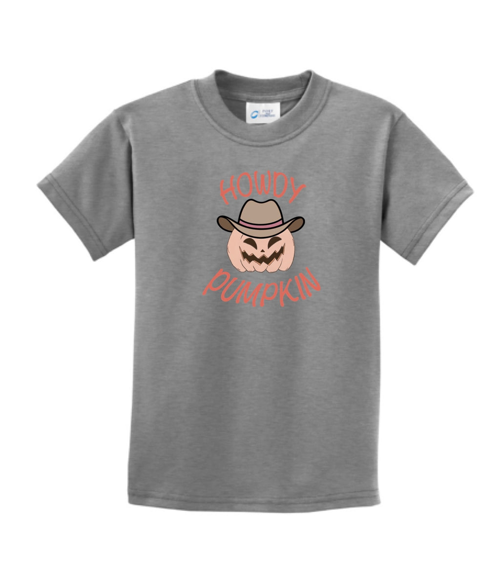 Youth Howdy Pumpkin Tee