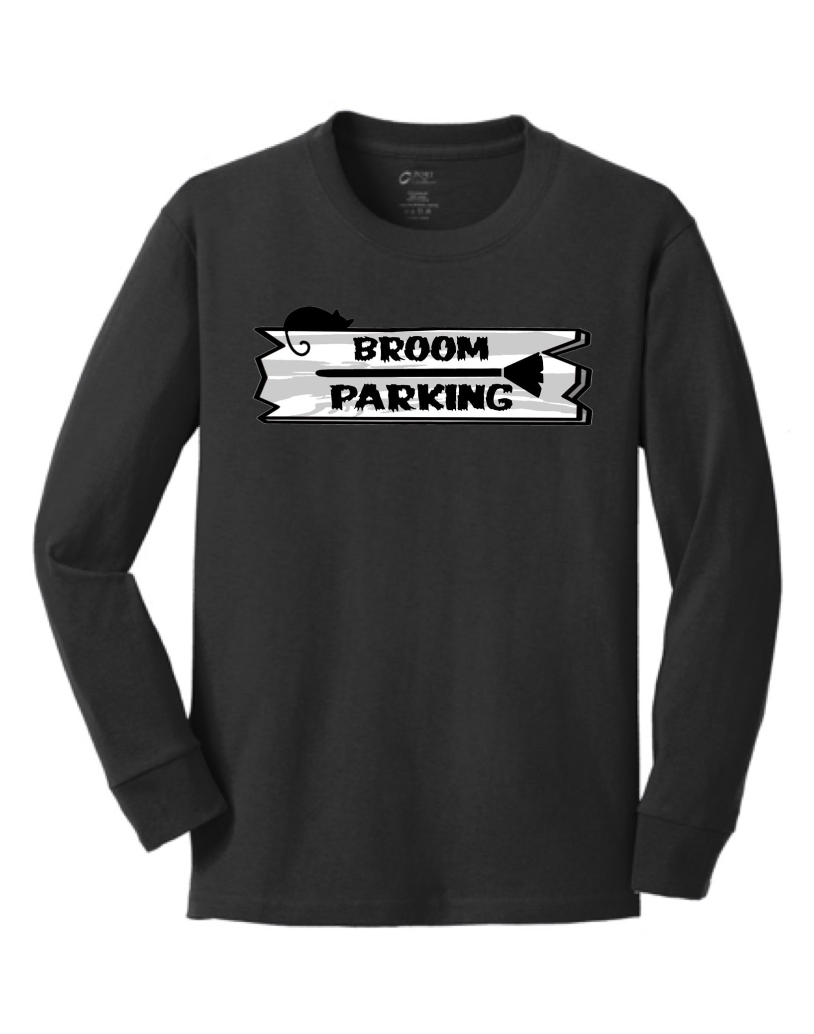 Youth Broom Parking Long Sleeve Tee
