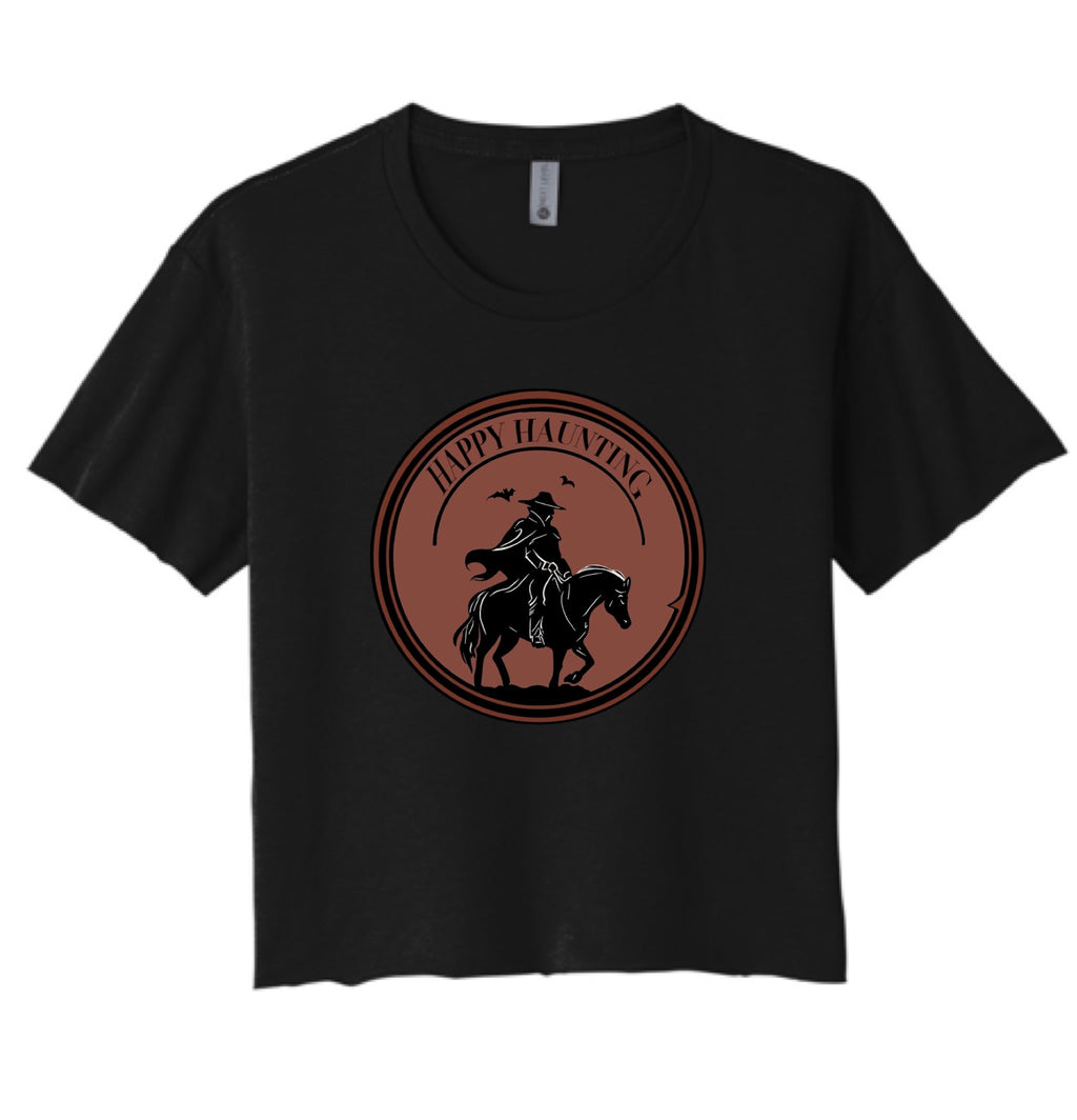 Happy Haunting Crop Tee