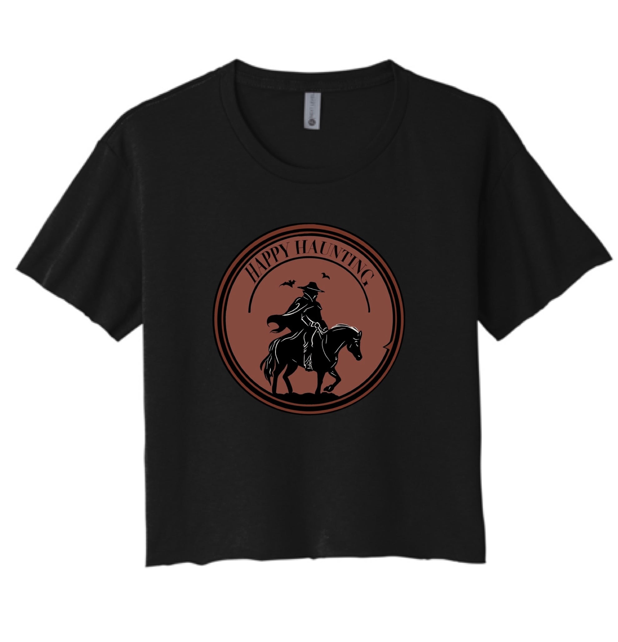 Happy Haunting Crop Tee