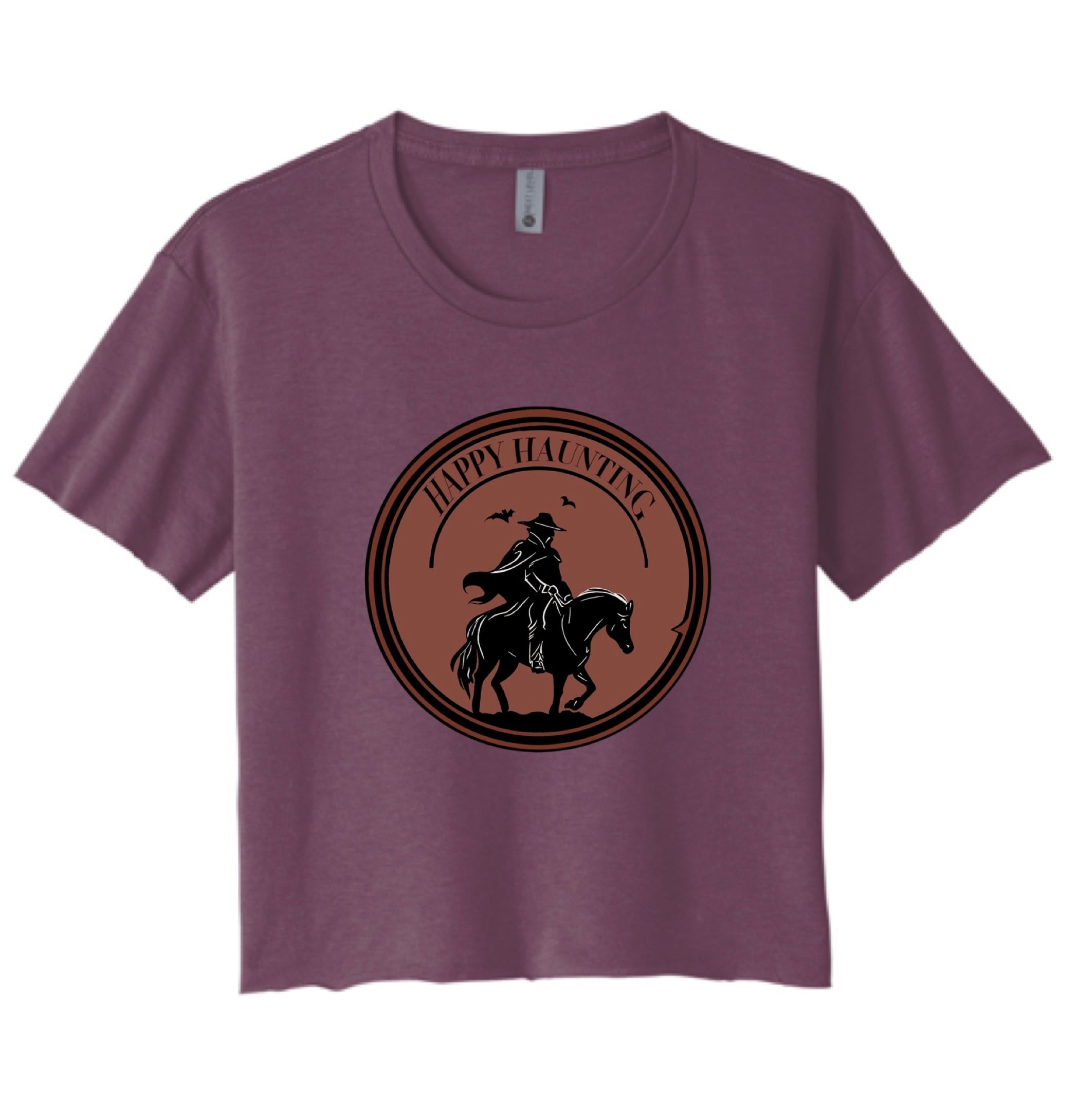 Happy Haunting Crop Tee