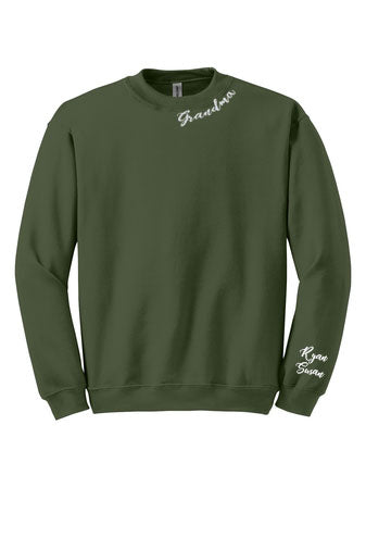 Better Together Crewneck in Military Green