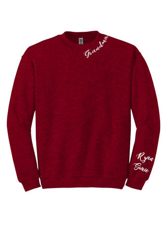 Better Together Crewneck in Cherry Red