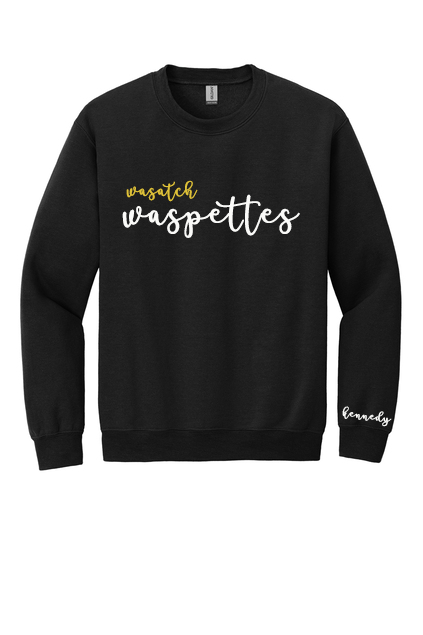 Bella + Canvas Brand Waspette Crewneck Sweatshirt