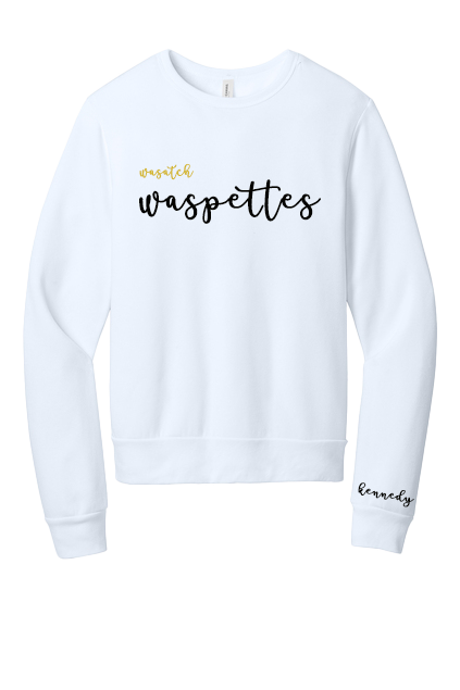 Bella + Canvas Brand Waspette Crewneck Sweatshirt