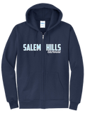 Salem Lacrosse Zip Up Hoodie