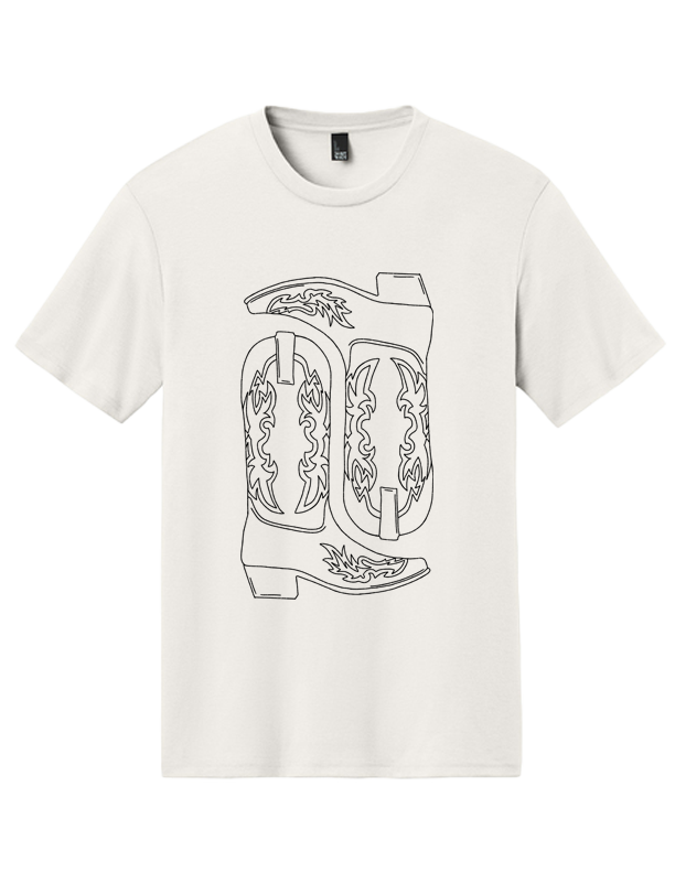 Boots Tee
